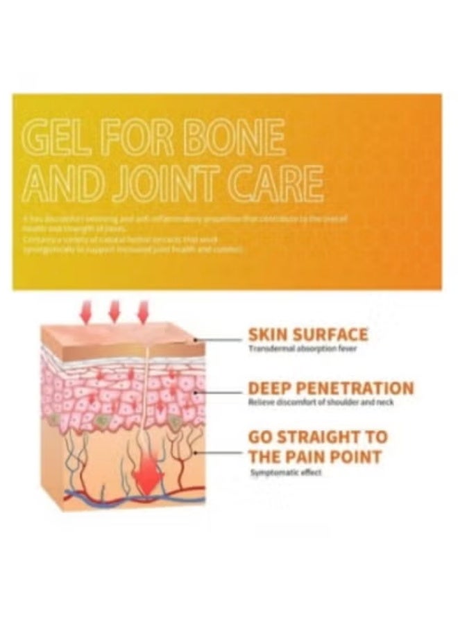 سوميفون 5 قطع مرهم لتخفيف آلام الغضروف، كريم لتخفيف آلام المفاصل والتهاب المفاصل، كريم للعناية بالركبة، كريم سم النحل لعلاج المفاصل، جل كريم لتخفيف آلام العضلات، 5×20 جرام - Image 4